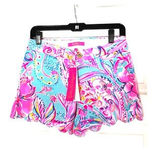 NWT Lilly Pulitzer Buttercup knit shorts size 0